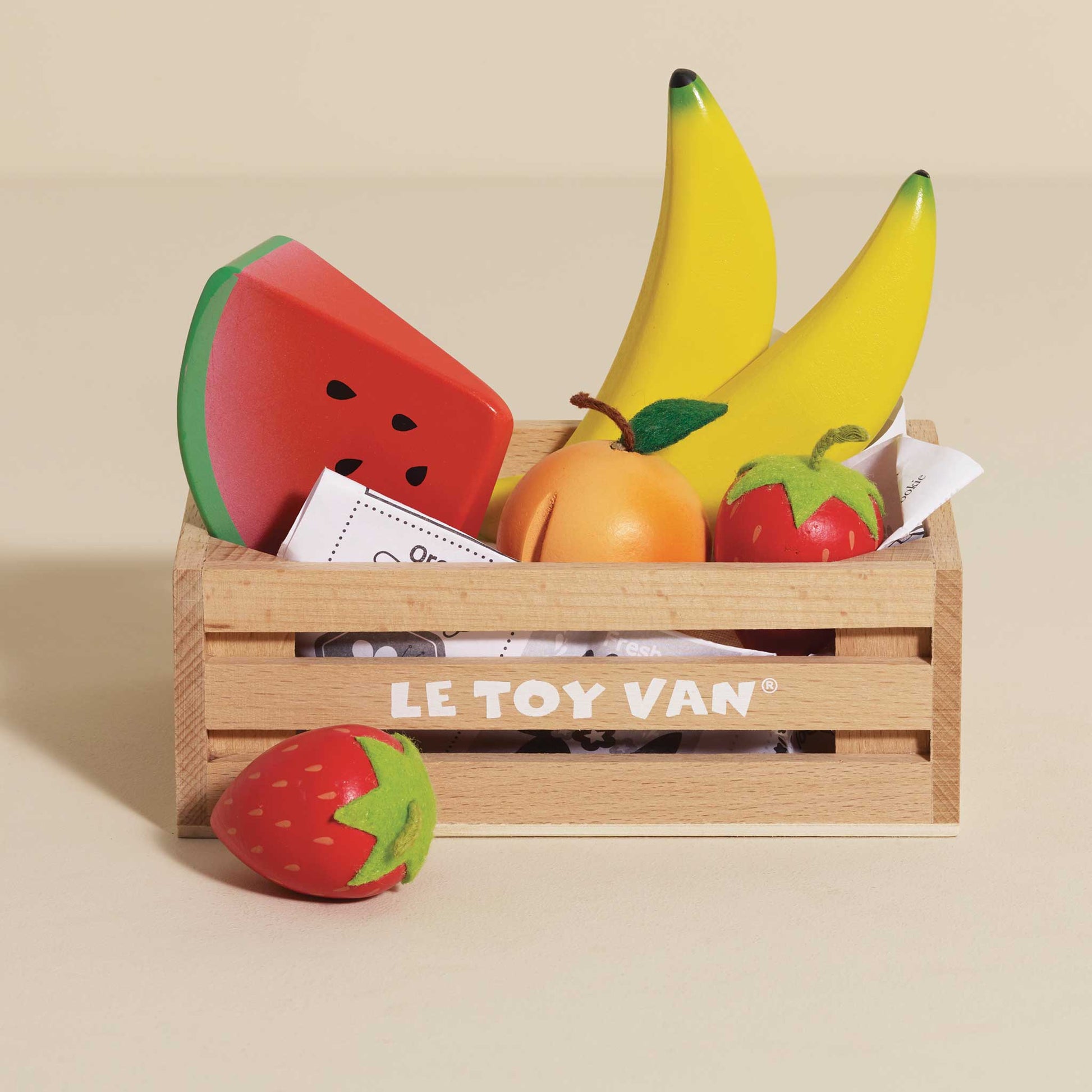 Smoothie Fruit Wooden Market Crate - Grace and Fox