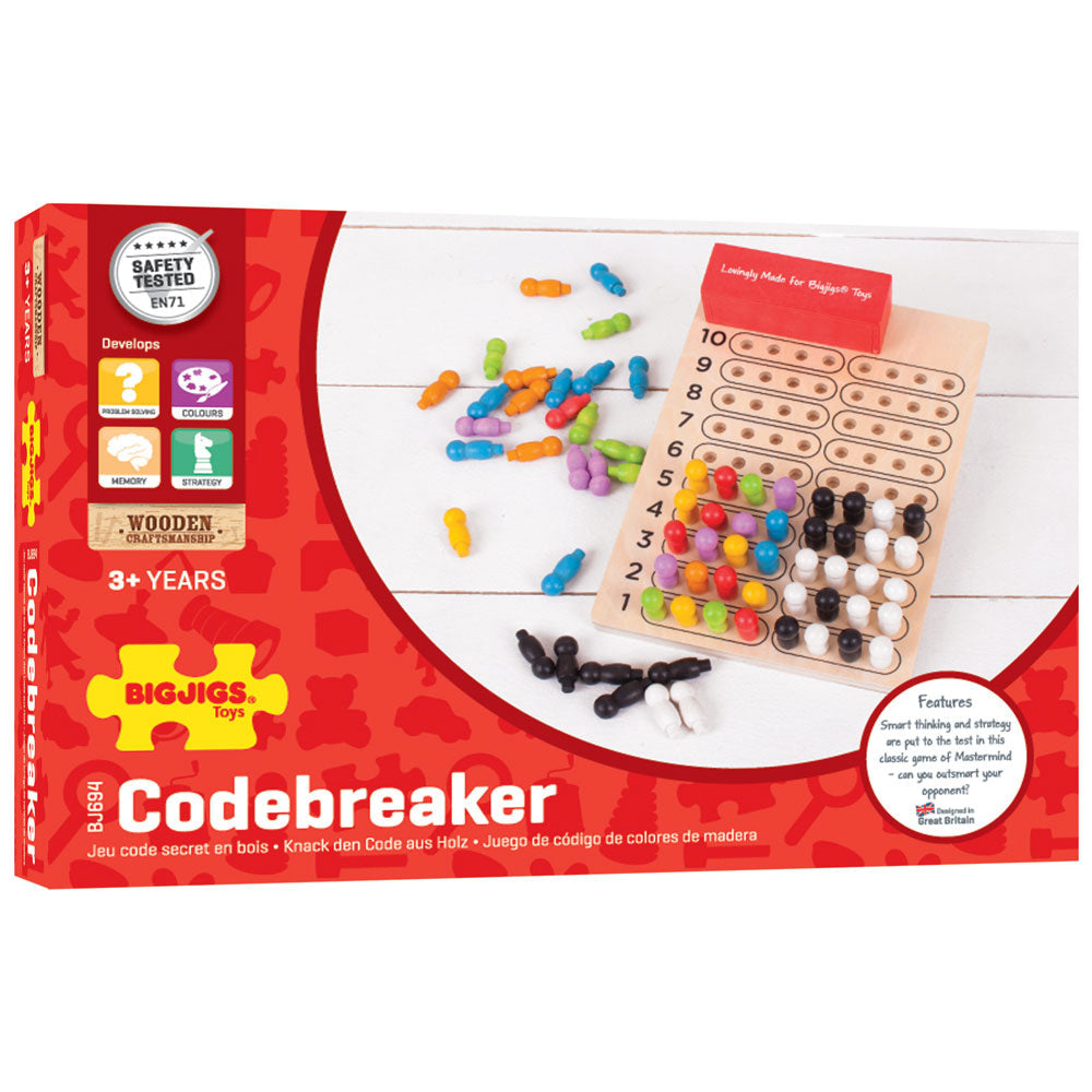 Codebreaker Wooden Board Game