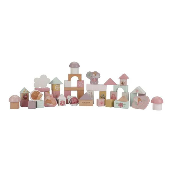 Little Dutch Building Blocks FSC - Fairy Garden