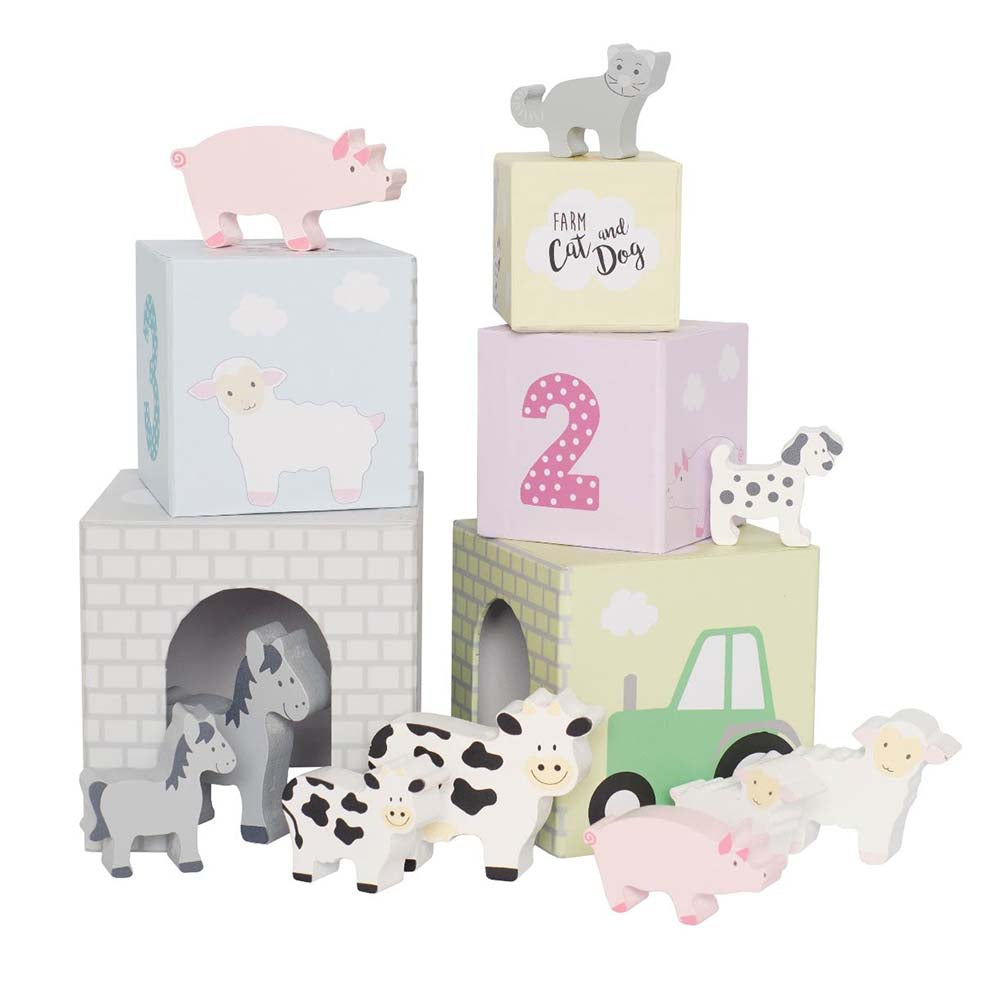 Jabadabado Animal Stacking Cubes