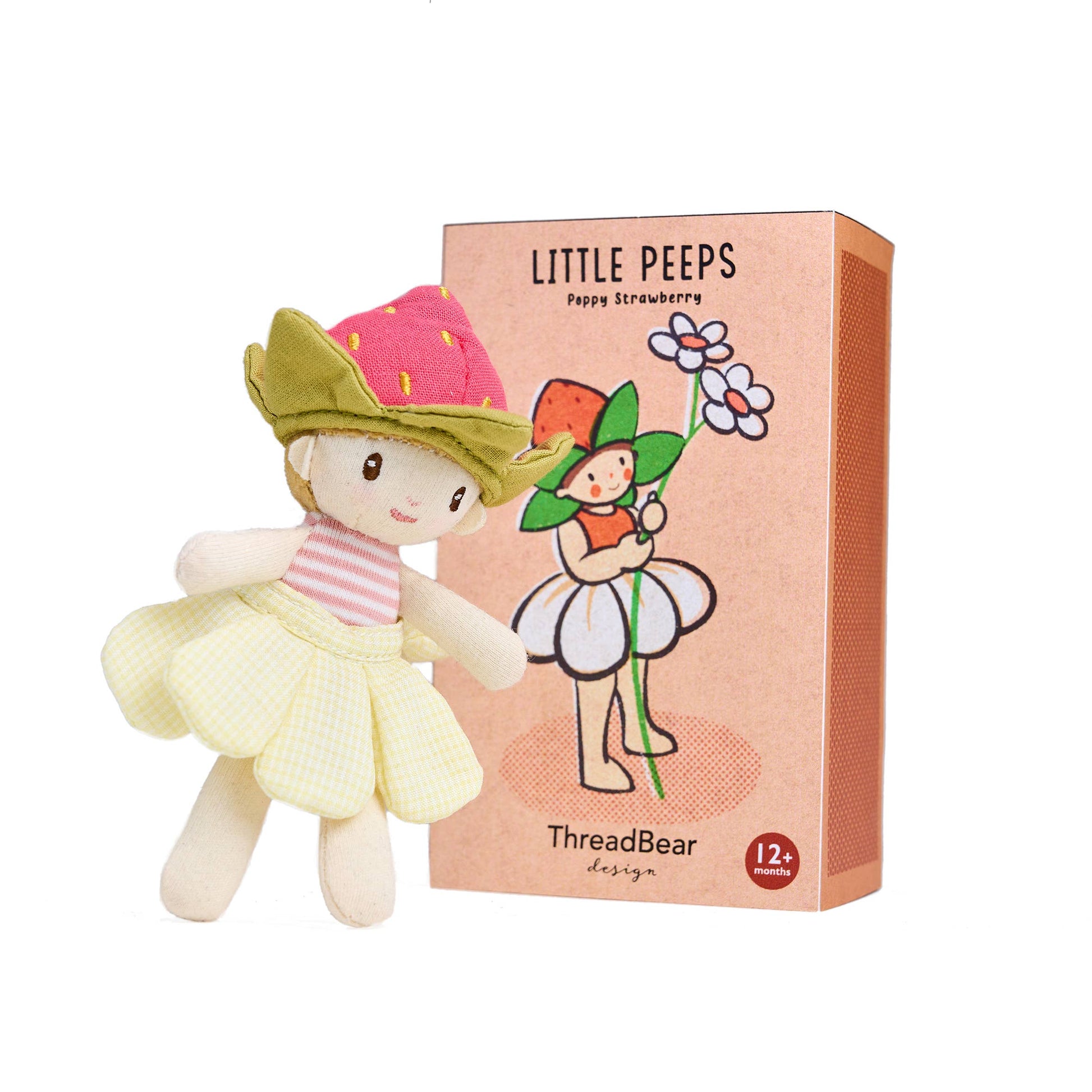 Little Peeps Poppy Strawberry - Grace and Fox