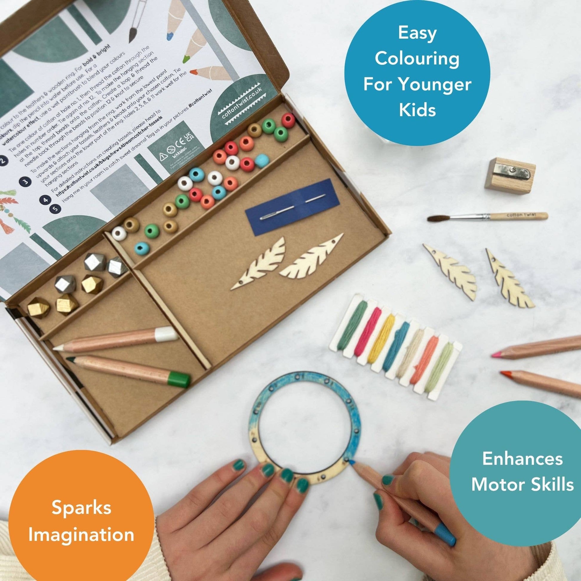 Make Your Own Dreamcatcher Craft Kit By Cotton Twist - Grace and Fox