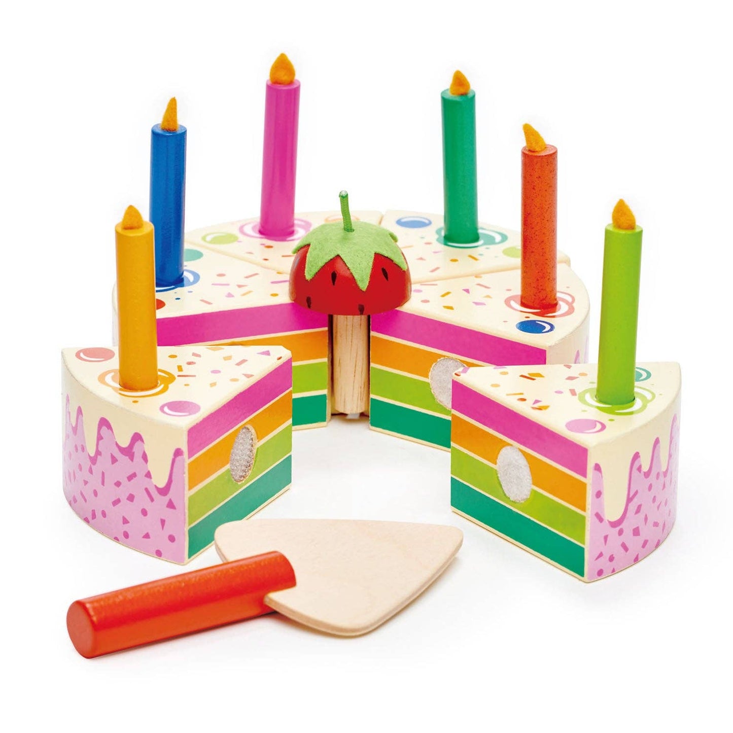 Rainbow Birthday Cake - Grace and Fox