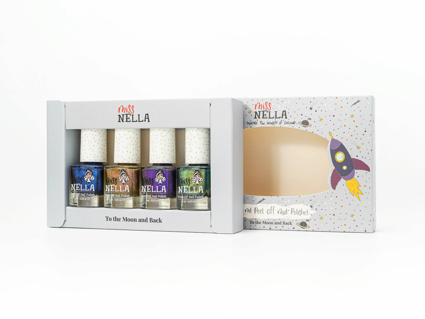 Space Collection Kids Nail Polish Pack - Miss Nella