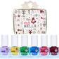 Christmas Glitters: 6-Pack Shiny Nail Polish by Miss Nella - Grace and Fox