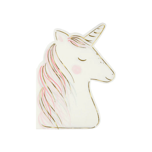 Magical Unicorn Napkins (x 16) by Meri Meri