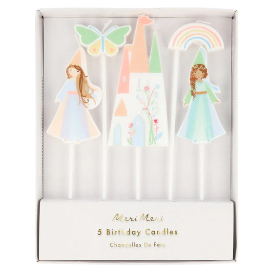 Magical Princess Candles (x5) by Meri Meri