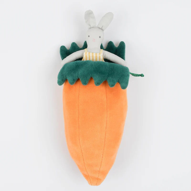 Carrot Bunny Mini Doll By Meri Meri