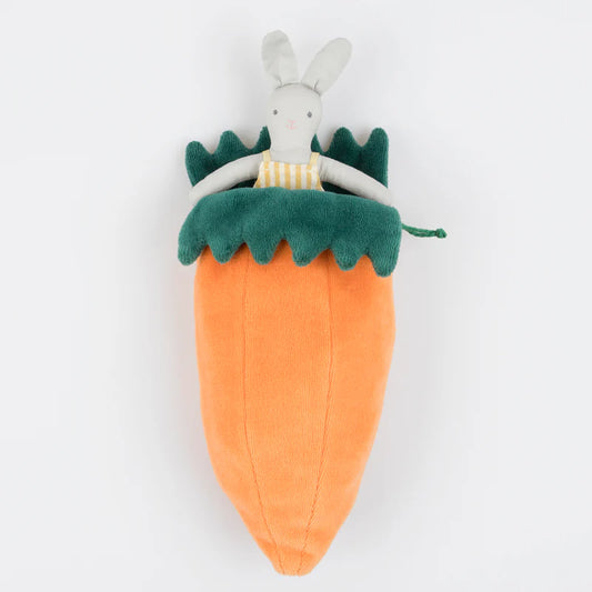 Carrot Bunny Mini Doll By Meri Meri