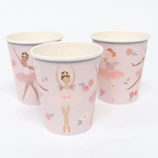 Ballerina Party Cups (x8) by Meri Meri