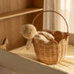 Rattan Tulip Basket - Natural - Grace and Fox