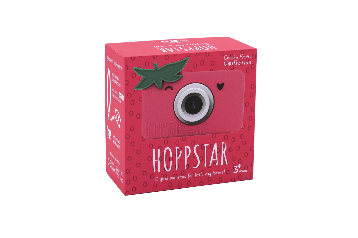 Hoppstar Rookie Digital Camera - Strawbella