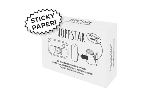 Hoppstar 3 Pack Self Adhesive Printing Paper